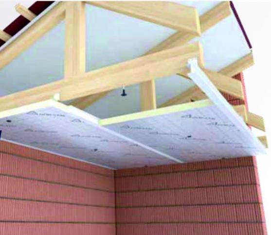 Утеплення стелі термПІР Утеплення стелі термПІР