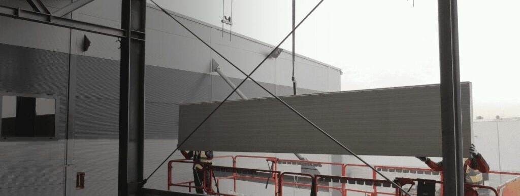 Сендвіч панелі монтаж присоской Сендвіч-панелі монтаж присоской