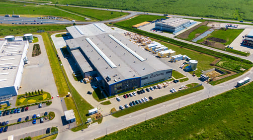 Сендвіч-панелі вид зверху