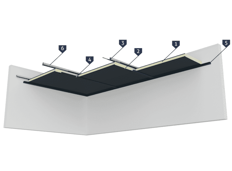 Стеля - вид знизу Стеля - вид знизу