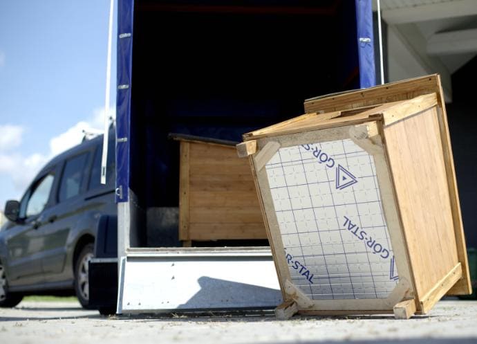 Собаки обрали плити termPIR® Собаки обрали плити termPIR®