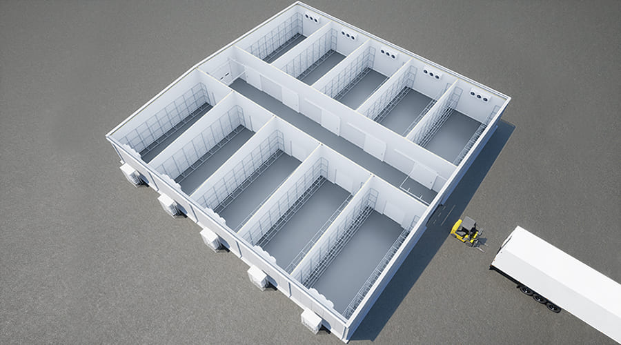 Сендвіч панелі холодильник