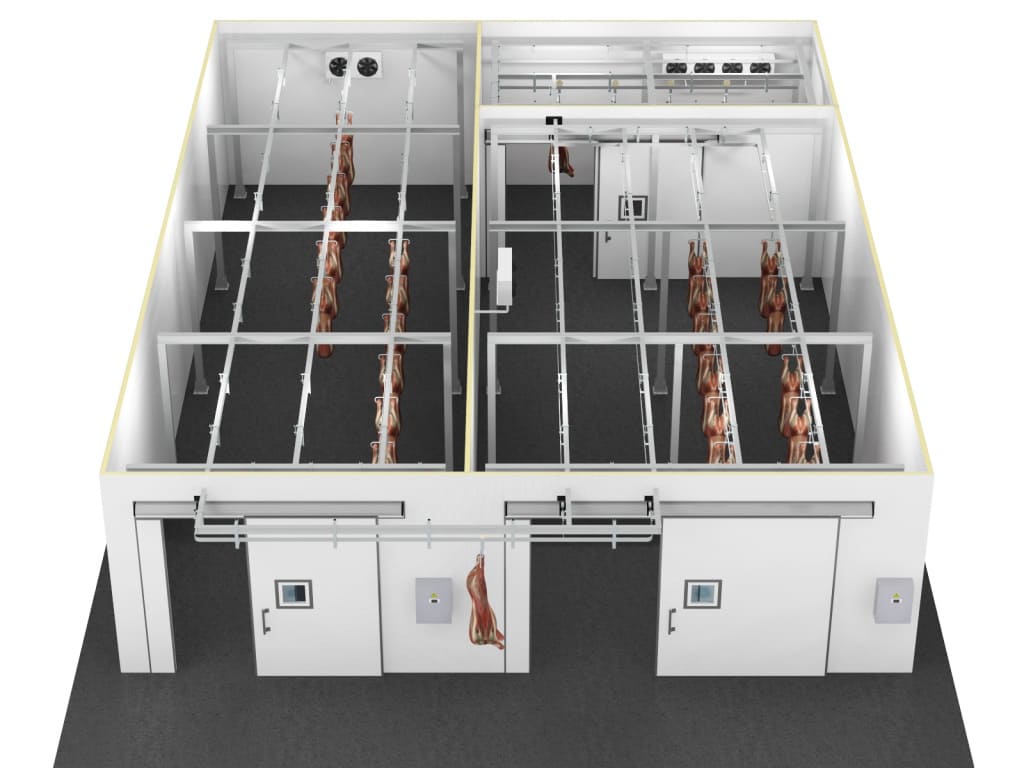 Склад холодильний з сендвіч панелей